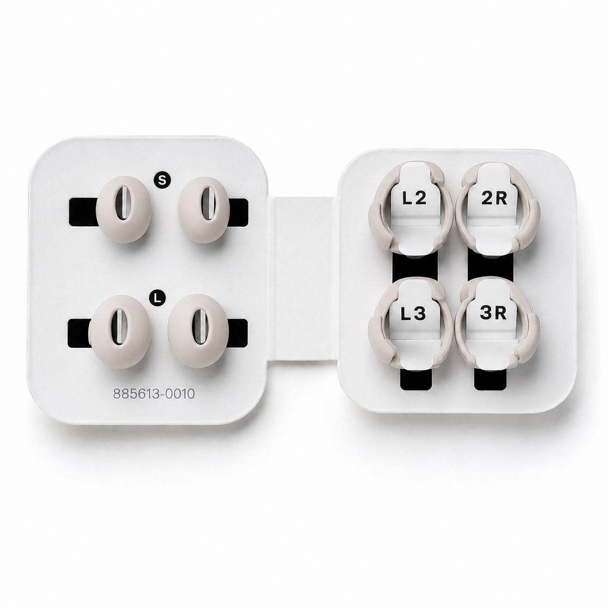 QuietComfort Ultra - Embouts en silicone (lot de 4 : S et L) avec protections supplémentaires