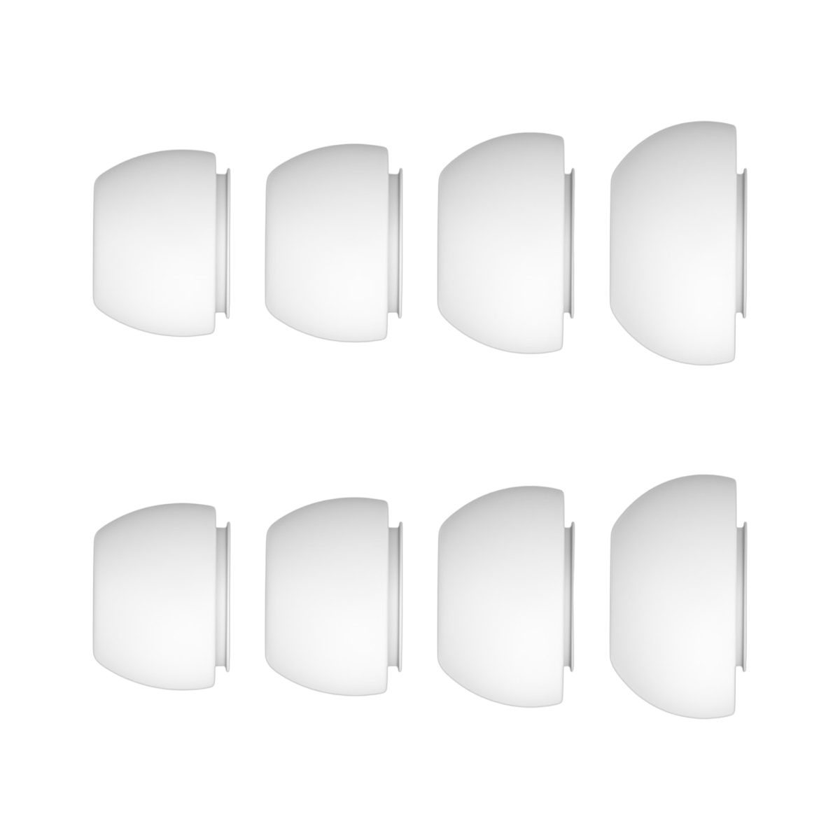 AirPods Pro 3 - Embouts en silicone (lot de 8 : XXS, XS, S et L)