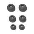 Tune Flex 2 - Embouts en silicone (lot de 6 : XS, S et L)