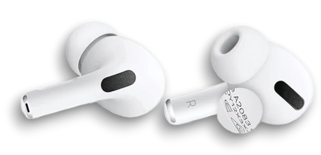 Numéro de modèle gravé sous un écouteur AirPods Pro