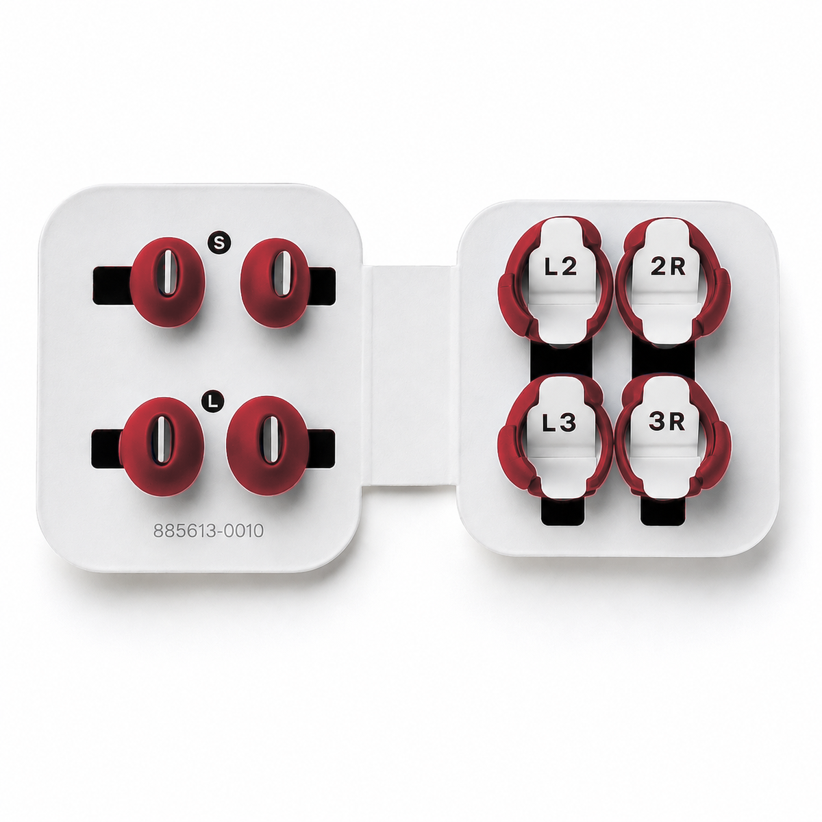 QuietComfort Ultra (2e gen.) - Embouts en silicone (lot de 4 : S et L) avec protections supplémentaires