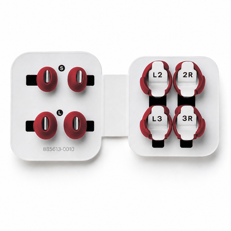 QuietComfort Ultra (2e gen.) - Embouts en silicone (lot de 4 : S et L) avec protections supplémentaires