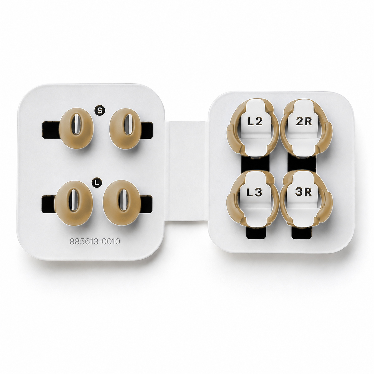 QuietComfort Ultra (2e gen.) - Embouts en silicone (lot de 4 : S et L) avec protections supplémentaires