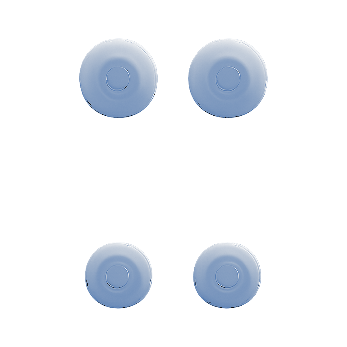 Vibe Beam - Embouts en silicone (lot de 4 : S et L)