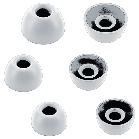 Pixel Buds 2a - Embouts en silicone (lot de 6 : XS, S et L)