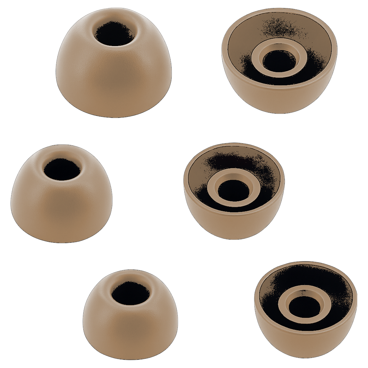 Pixel Buds 2a - Embouts en silicone (lot de 6 : XS, S et L)